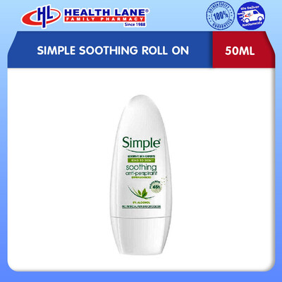 SIMPLE SOOTHING ROLL ON (50ML)